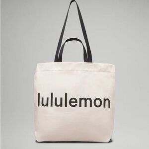 Lululemon Athletica Canvas Tote